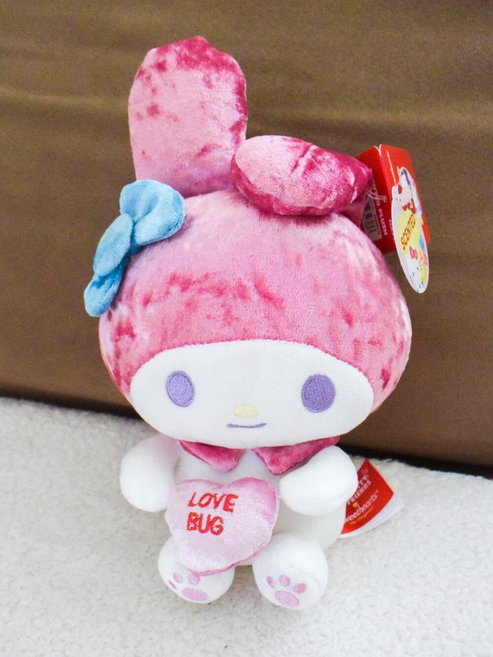 *Sanrio* My Melody Hello Kitty & Friends x Sweethearts Scented Love Bug Plush